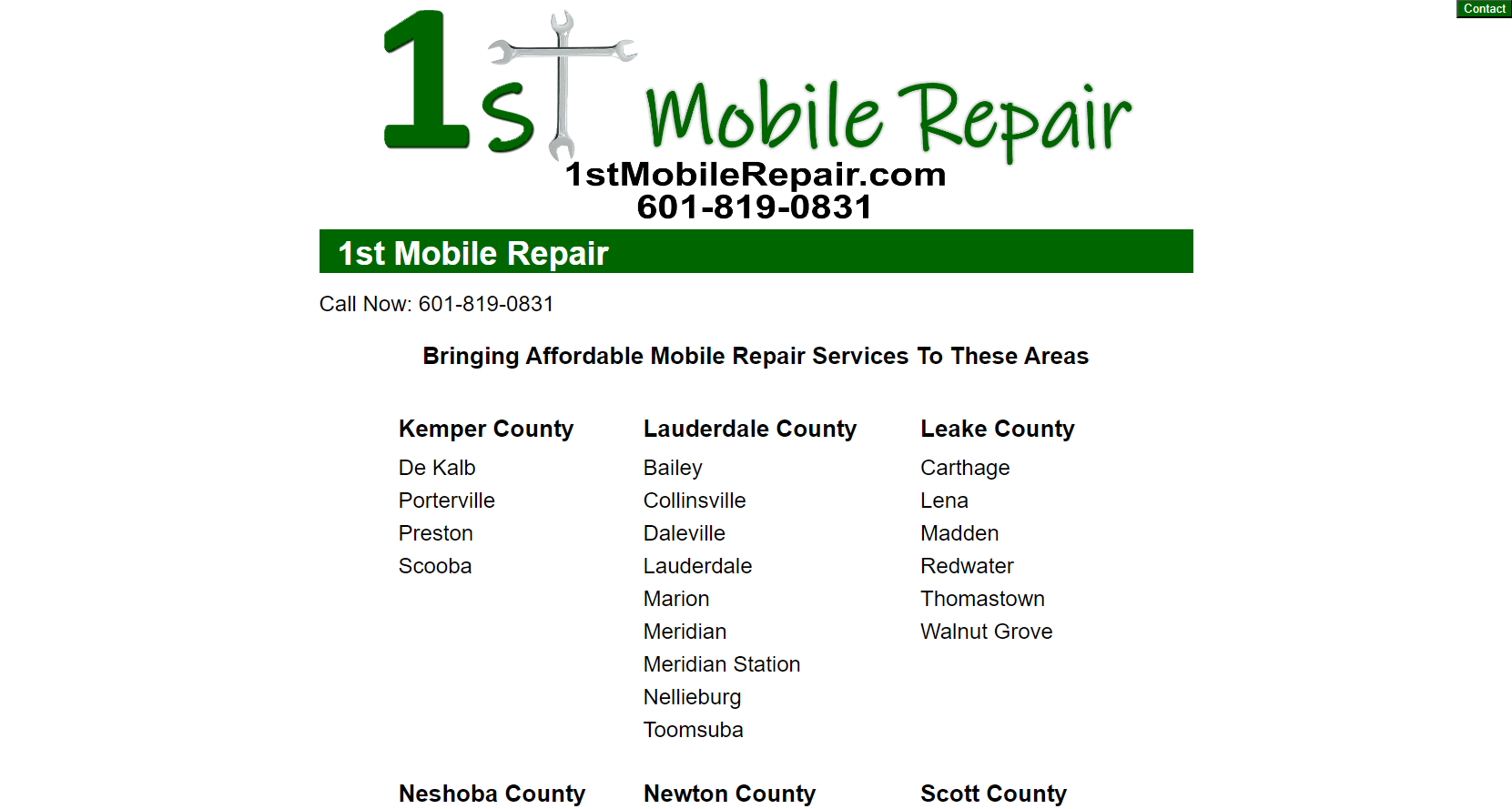 1stMobileRepair.com Middletown, VA