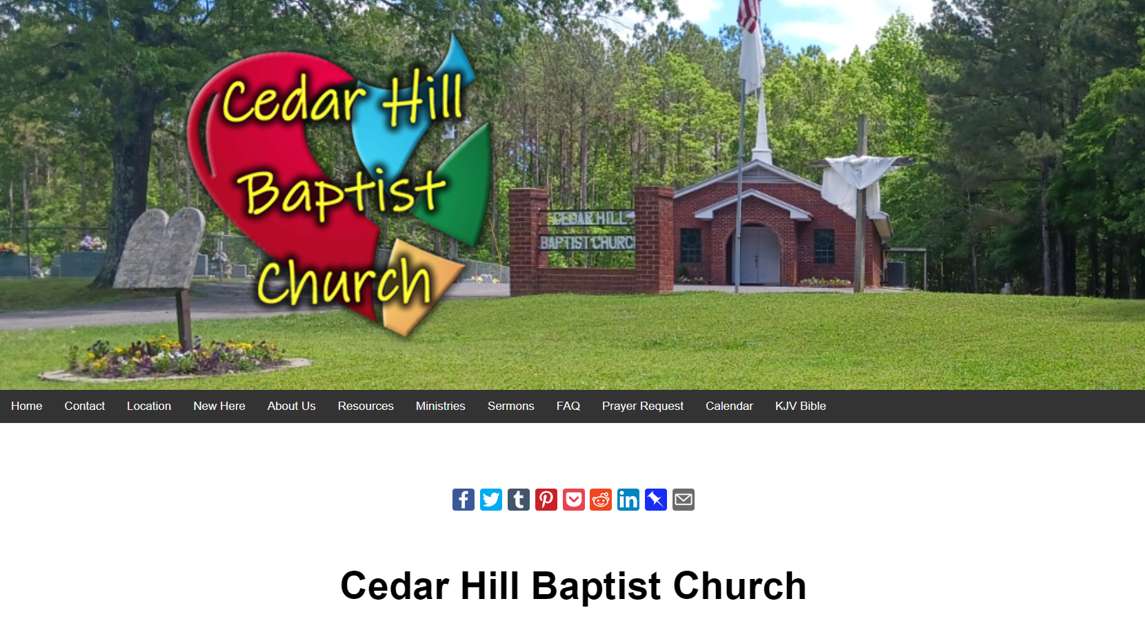 CedarHillBC.com Roanoke, VA