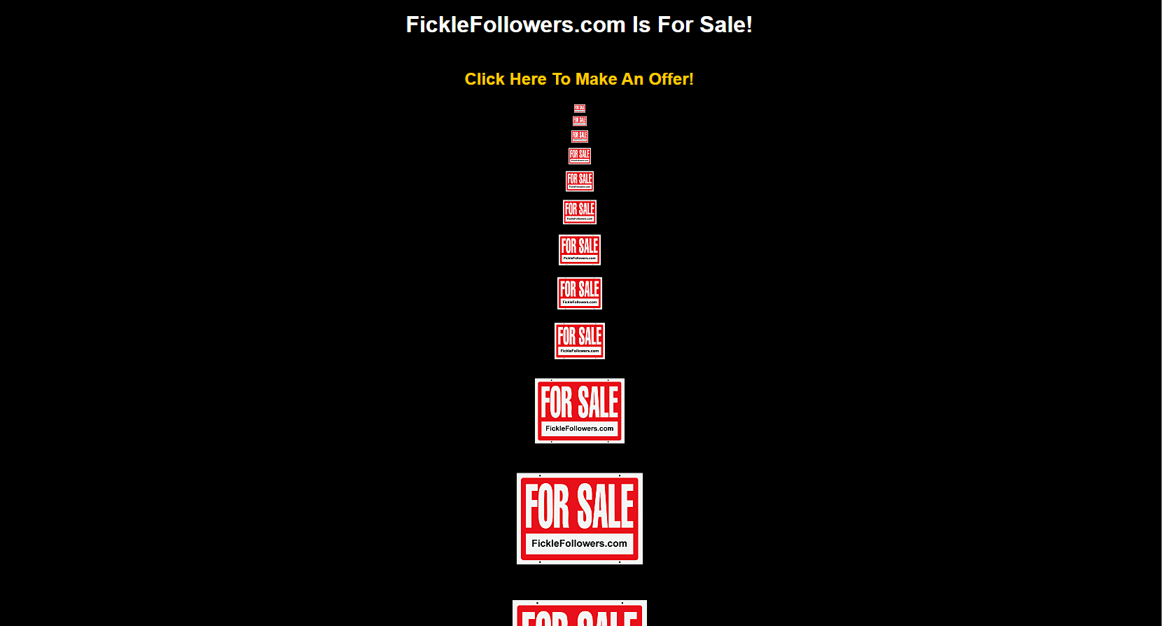 FickleFollowers.com Fredericksburg, VA